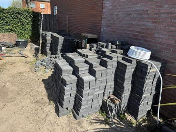 Gratis af te halen klinkers.