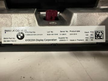 Navigatiesysteem BMW G30 5 serie - Origineel NBT EVO HU