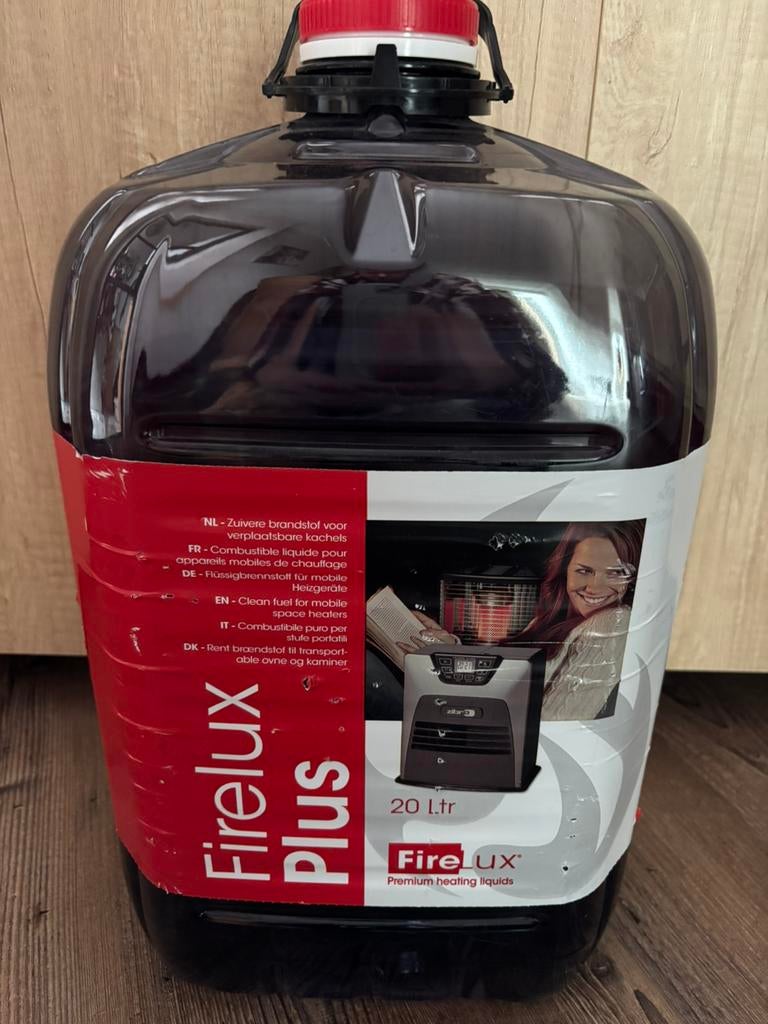 Ongeveer 12 liter brandstofvoor verplaatsbare kachels