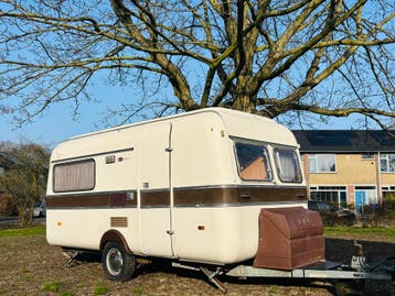 BIOD Caravan Luxe400TL 1982 kenteken, polyester, voortent