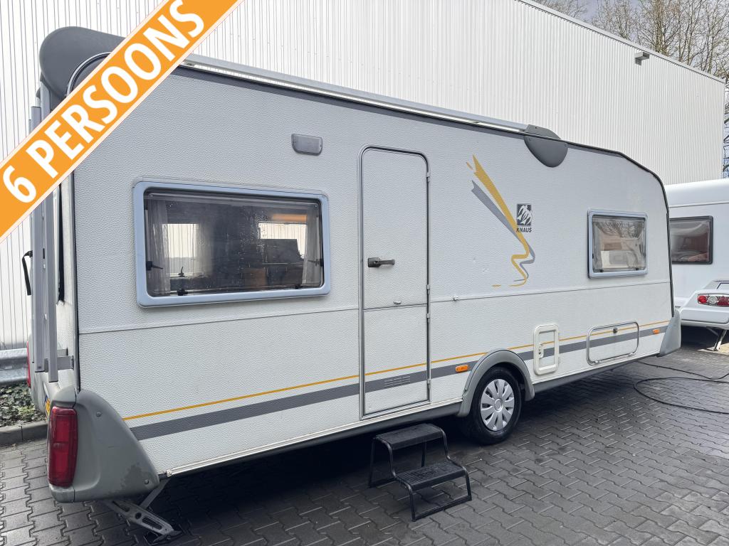 Knaus Sudwind 550 TK / 6 persoons / Isabella voortent