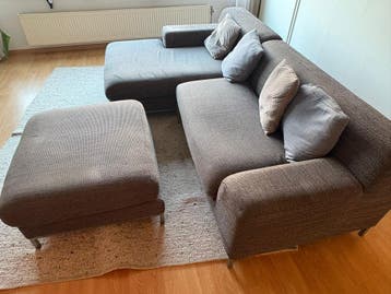 Gratis donker grijze bank