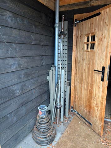 Dumbelset - fitness gratis af te halen