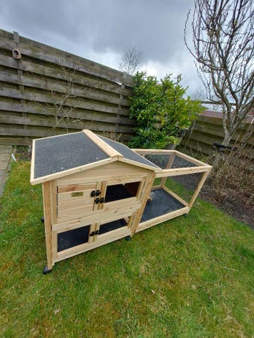 GRATIS konijn- en knaagdierhok