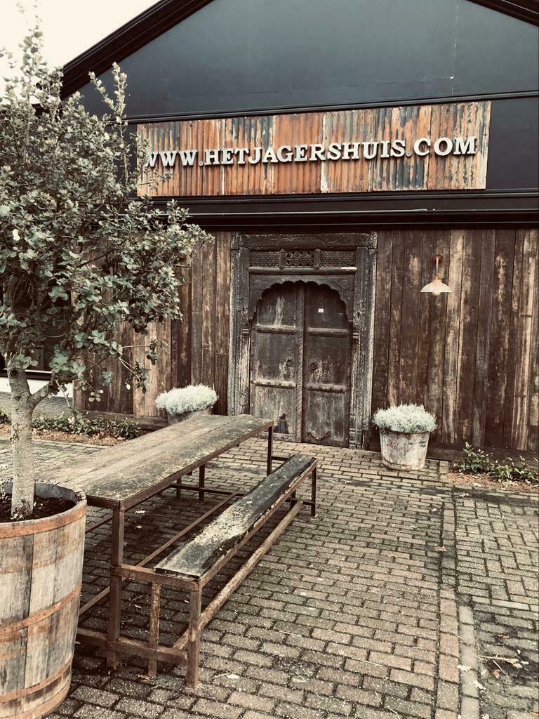 Gave grote oude houten eettafel tafel tafels landelijk, Vintage, Nieuw, Ophalen of Verzenden, Vijf personen of meer