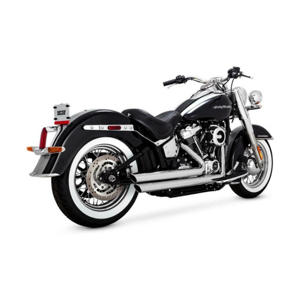 Vance & Hines Bigshots chrome past op M8 Softails, Nieuw, Ophalen of Verzenden, Help@vanceandhines.com, Vance & HInes