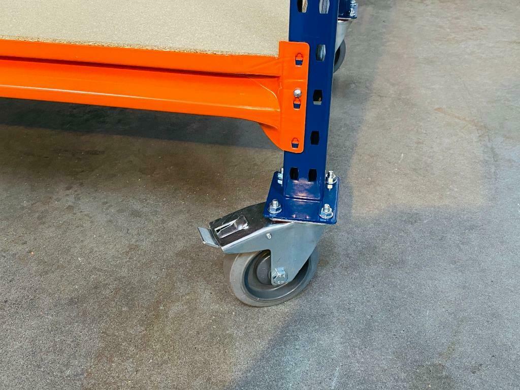 werkbank inpaktafel 215x100x95 incl. 4 zwenkwielen, Ophalen of Verzenden, Nieuw, 170 cm of meer