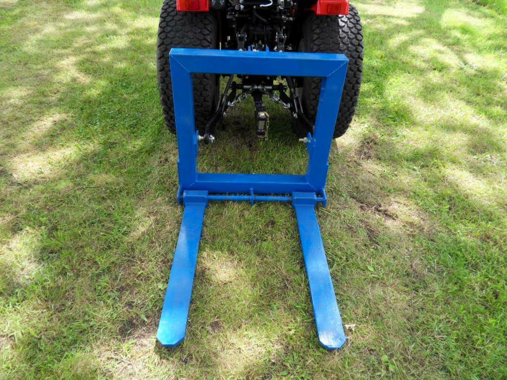 Pallet drager verstelbaar voor Minitractor of Compacttractor, Zakelijke goederen, Agrarisch | Werktuigen, Ophalen of Verzenden