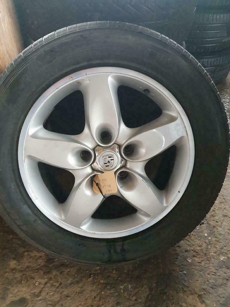Vele losse Porsche velgen /banden, Auto-onderdelen, Banden en Velgen, Velg(en), Zomerbanden, 18 inch, Ophalen