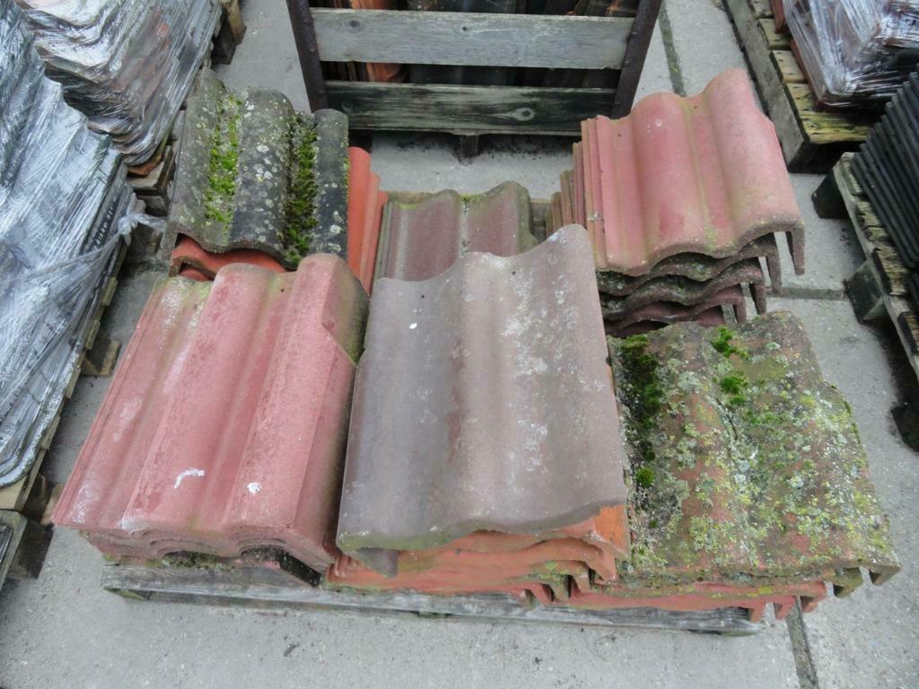 Sneldekkers / betonpannen, gevelpannen / kantpannen vorsten, Ophalen, Overige materialen, Gebruikt, 15 m² of meer