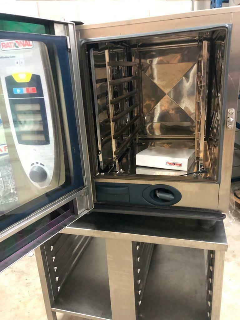Rational SCC 61 G Combi Steamer Garantie Gereviseerd, Ophalen of Verzenden, Gebruikt, Ovens, Magnetrons en Steamers