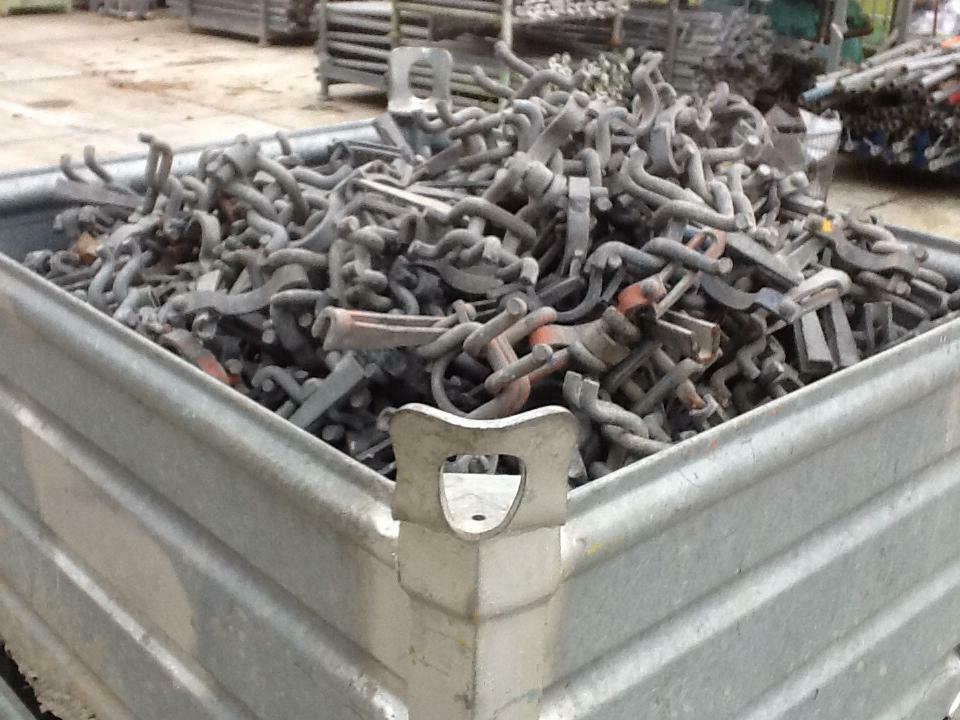 Gebruikte Van Thiel laskoppelingen / kruiskoppelingen, Doe-het-zelf en Verbouw, Steigers, Ophalen, Zo goed als nieuw, Overige typen