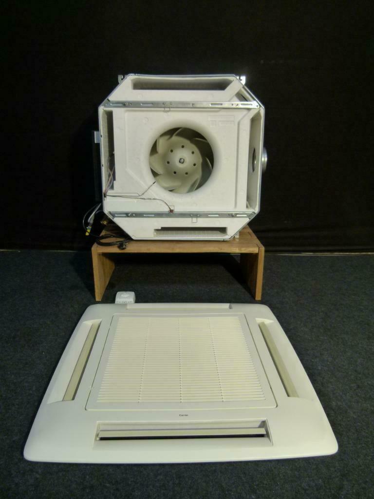 Carrier fancoilunit snel verwarmen met warmtepomp airco FCU, Koelen en Ontvochtigen, Timer, Plafondventilator, 3 snelheden of meer