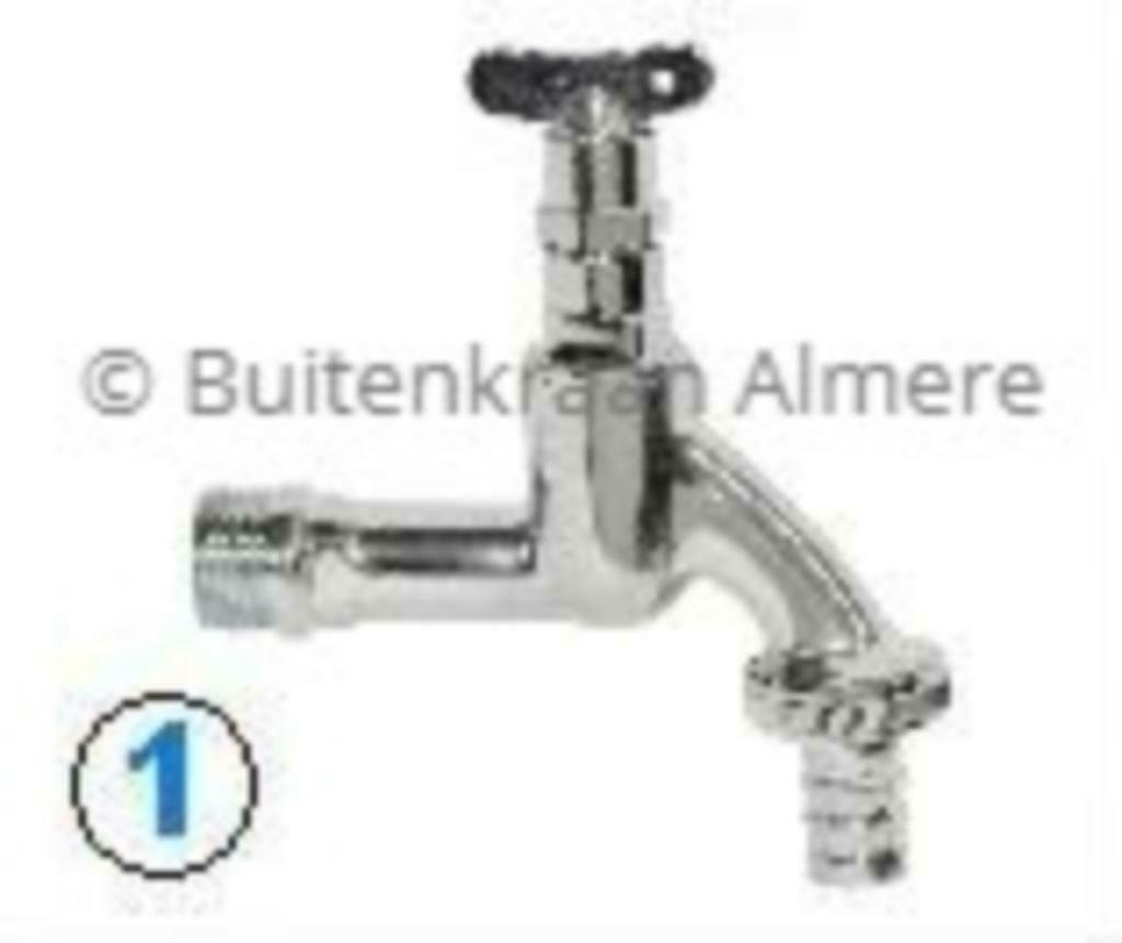 Buitenkraan Almere aanleg gevelkraan v/a € 295 ook reparatie, Garantie, Installatie