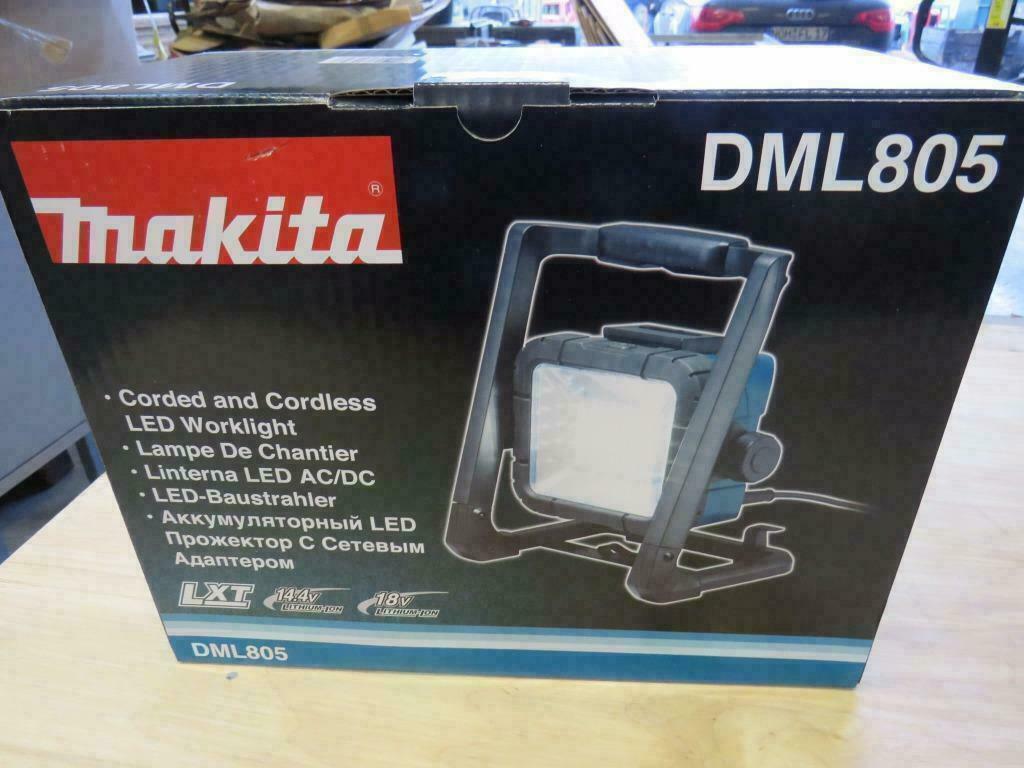 makita dml805 ledlamp bouwlamp, Ophalen of Verzenden, Nieuw