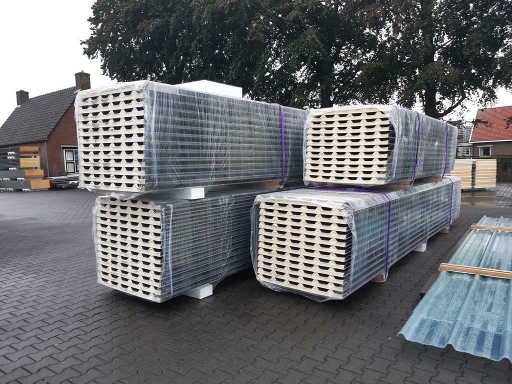 Dakpanelen / Sandwichpanelen / Dakplaten / Wandplaten, Ophalen, Nieuw, Overige materialen, 50 tot 100 mm