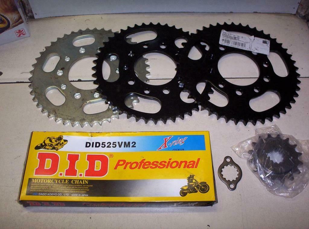 D.I.D 525 VX ketting tandwielset Honda XRV 750 Africa Twin, Verzenden, Nieuw