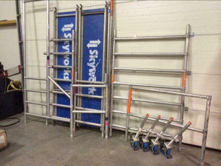 Gebruikt Skyworks rolsteiger onderdelen, Ophalen of Verzenden, Gebruikt, Rolsteiger of Kamersteiger, Minder dan 2 meter