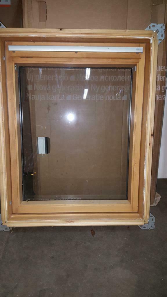 Dakraam Velux 78 x 98 cm (GGL 1 /304/ M04) incl. gootstuk!!, Ophalen, Gebruikt, Minder dan 80 cm, 80 tot 120 cm