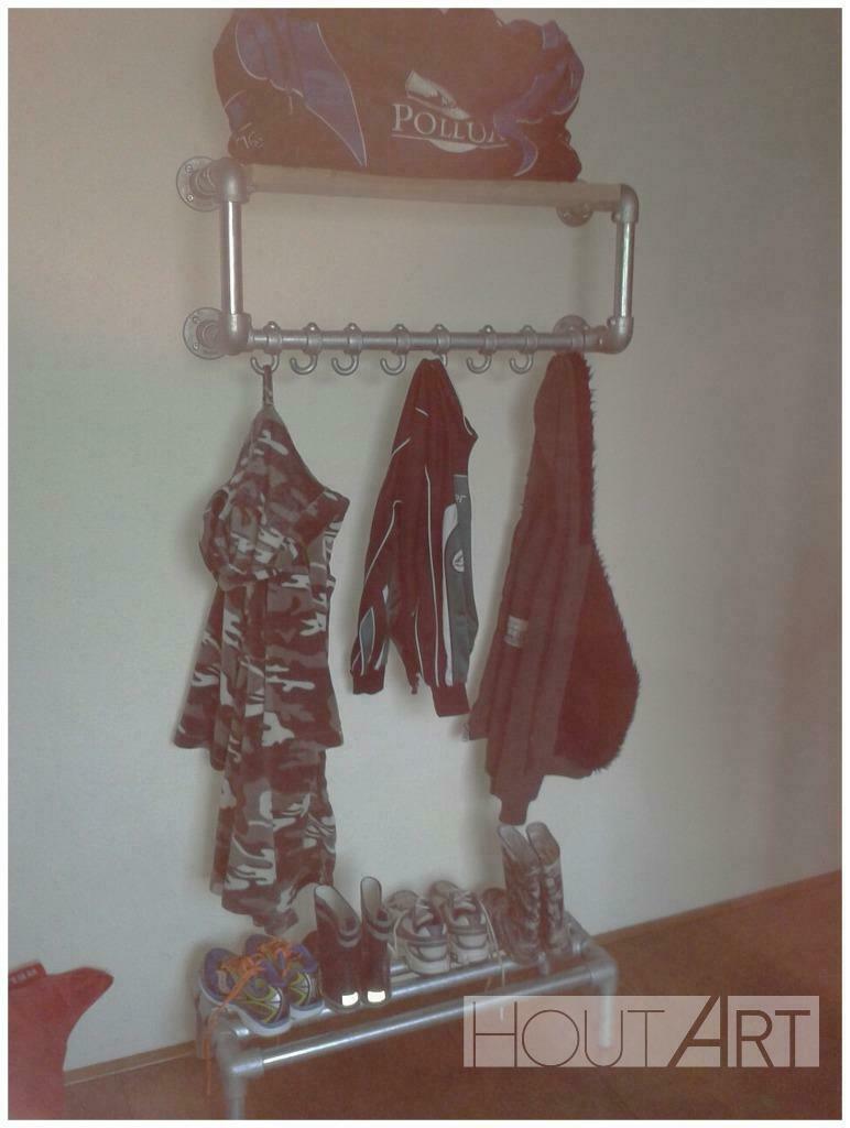 Schoenenrek van verzinkte steigerbuis NIEUW!, Huis en Inrichting, Kasten | Schoenenkasten, Nieuw, Ophalen of Verzenden