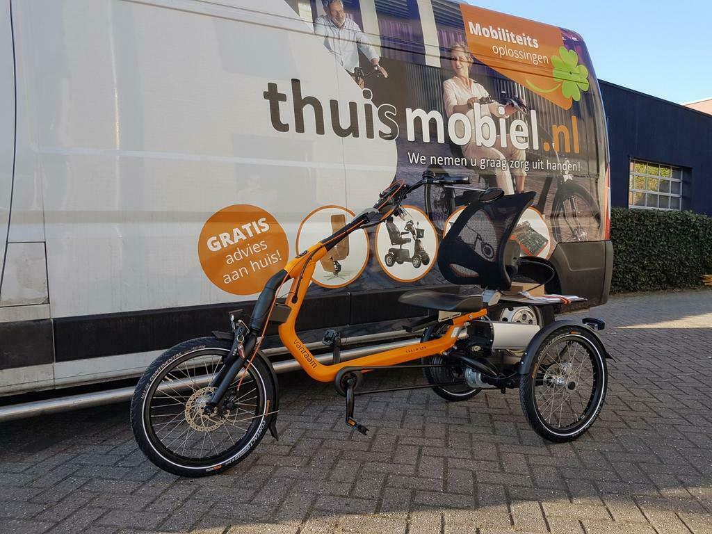 Comfortabele driewieler - elektrisch - diverse modellen, Ophalen, Zo goed als nieuw, Van Raam, Huka, Senzup, Driewielfiets