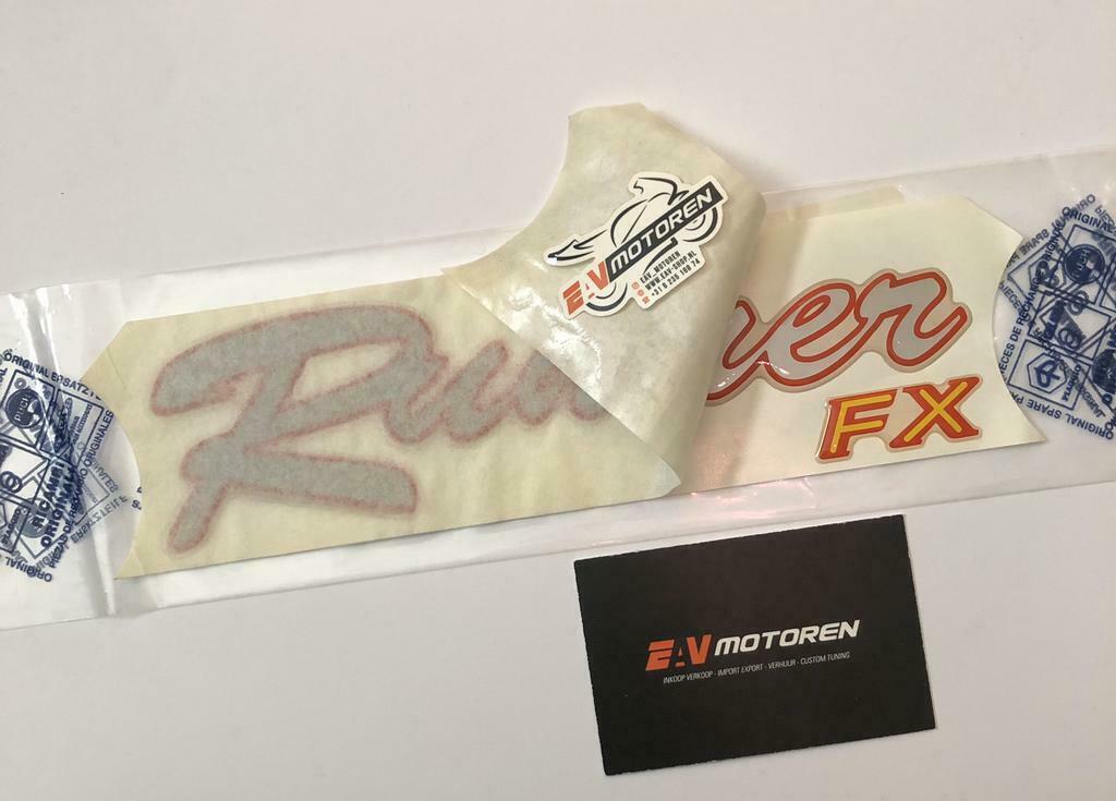 Sticker Gilera Runner 125 FX - Zeldzaam!! Rood, Ophalen of Verzenden