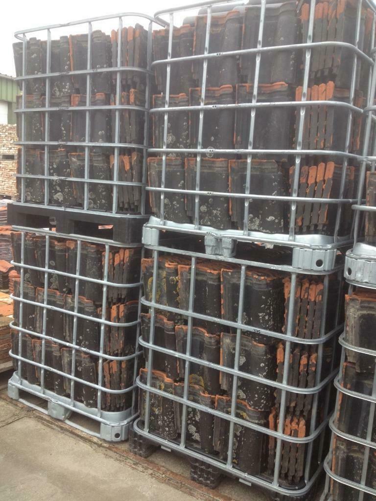 40.000 stuks Romaanse dakpannen in verschillende partijen., Ophalen, Gebruikt, Info@walstra.nl, Walstra