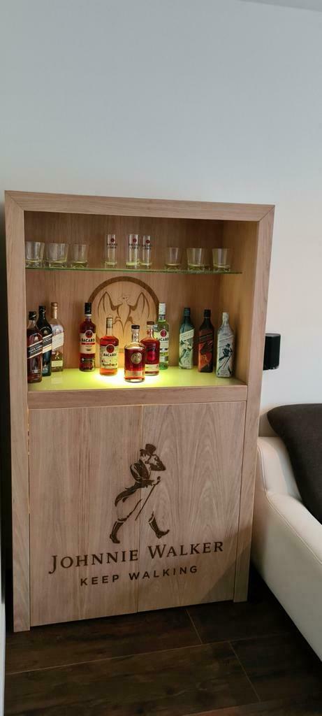 Jack Daniels bacardi grey goose Johnny walker drankkast, Nieuw