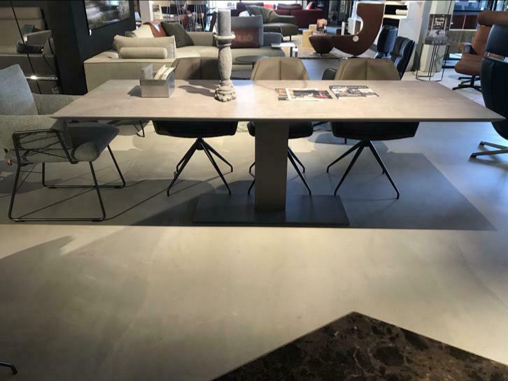 -METAFORM- Carré tafel, Ophalen, 50 tot 100 cm, Vijf personen of meer, Rechthoekig