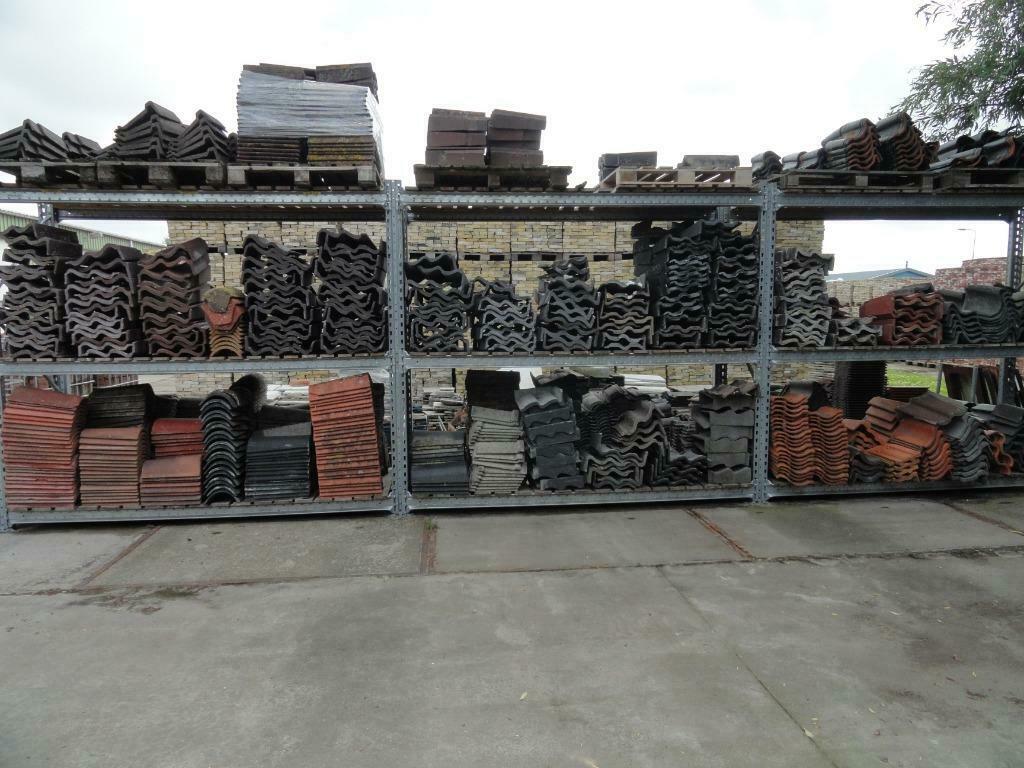 Sneldekkers / betonpannen, gevelpannen / kantpannen vorsten, Ophalen, Overige materialen, Gebruikt, 15 m² of meer