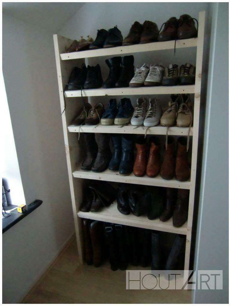 Schoenenrek NIEUW steigerhout, Info@hout-art.nl, Nieuw, Ophalen of Verzenden, Landelijk