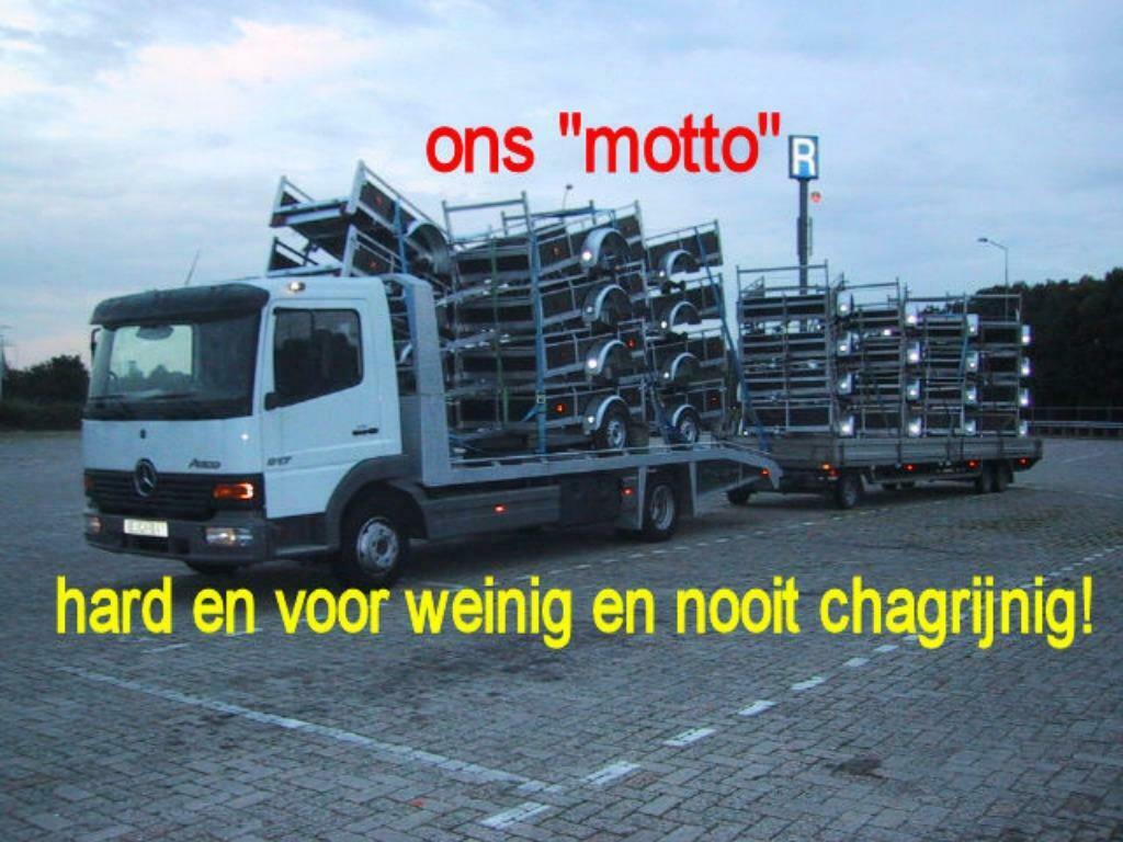 plateau aanhangers met betonplex of alu borden va € 988 exc, Auto diversen, Aanhangers en Bagagewagens, Ophalen, Nieuw