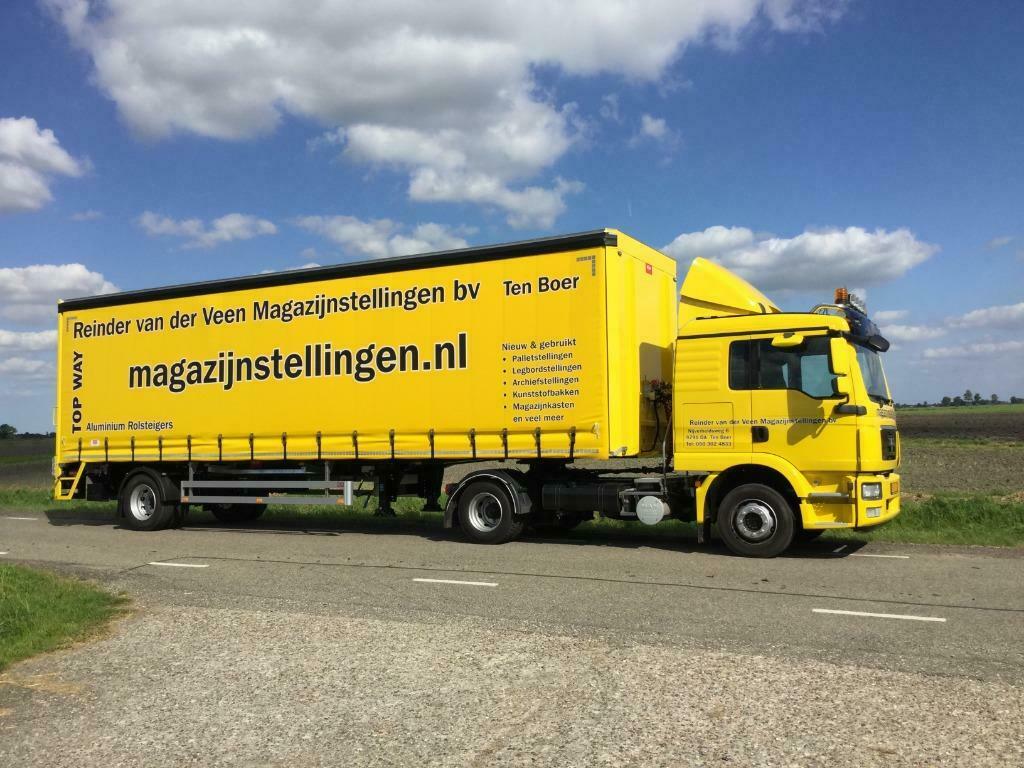 magazijnkast, vakkenkast 200x100x30 incl. schotjes, Nieuw, Metaal, 150 tot 200 cm, 25 tot 50 cm