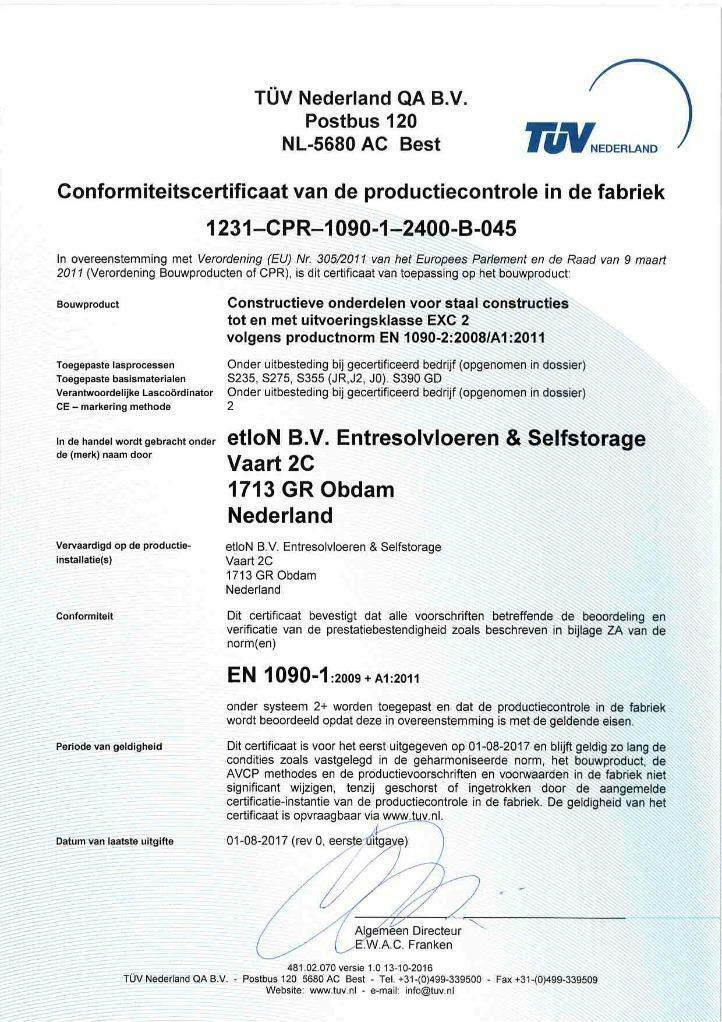 etloN Entresolvloer tussenvloer Verdiepingsvloer, Ophalen of Verzenden