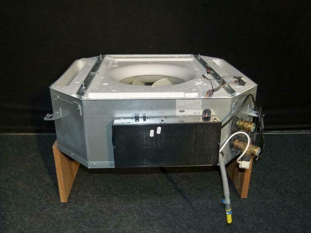 Carrier fancoilunit snel verwarmen met warmtepomp airco FCU, Koelen en Ontvochtigen, Timer, Plafondventilator, 3 snelheden of meer