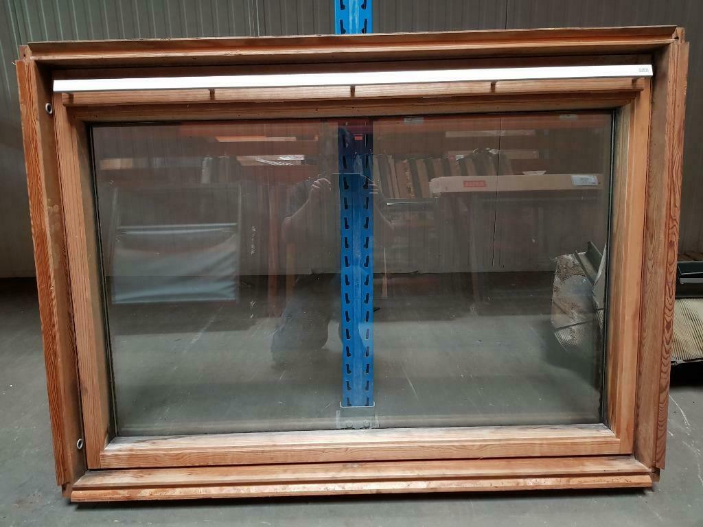 Dakvenster Velux 134 x 98 cm (GGL 7 / 804/U04) incl gootstuk, Ophalen, Gebruikt, 80 tot 120 cm, Dubbelglas