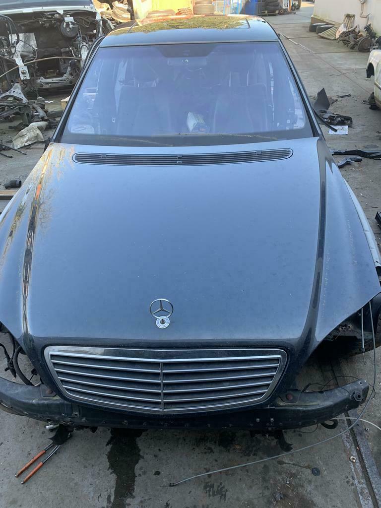 Motorkap Mercedes S klasse met gril en ster, Ophalen, Gebruikt, Voor, Mercedes-Benz