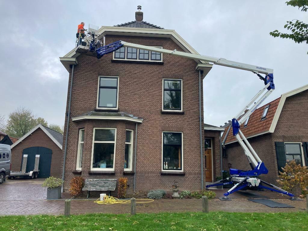 Uniek, 21 meter spinrupshoogwerker, Oil&Steel Octoplus 21, Zakelijke goederen, Machines en Bouw | Liften, Steigers en Ladders