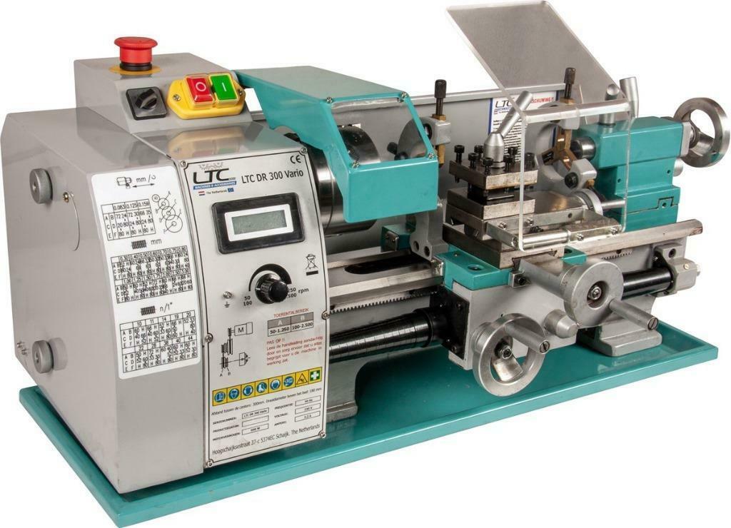 Draaibank LTC DR 300 Vario, Doe-het-zelf en Verbouw, Draaibanken, Ophalen, Nieuw, Metaaldraaibank, Minder dan 500 mm
