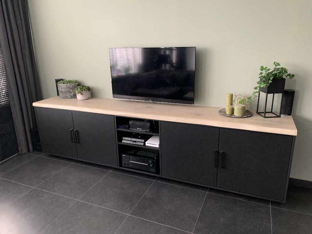 Eiken Boomstam tv meubel plank BESTA eiken blad, STUVA IKEA, Huis en Inrichting, Ophalen, Eiken Huis, Eikenhuis@gmail.com, Nieuw
