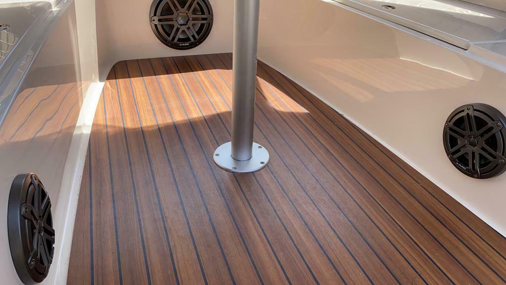 Boot vloer opknappen of opknapper gekocht? Teak HPL plaat, Watersport en Boten, Ophalen of Verzenden, Nieuw, Overige typen, Motorboot