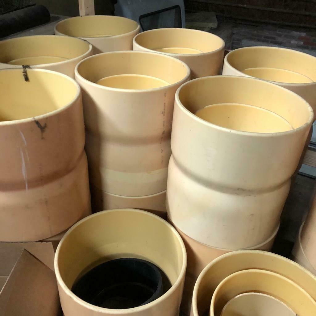 Druk moffen, druk sokken, Doe-het-zelf en Verbouw, Buizen en Afvoer, Ophalen of Verzenden, Nieuw, Pvc