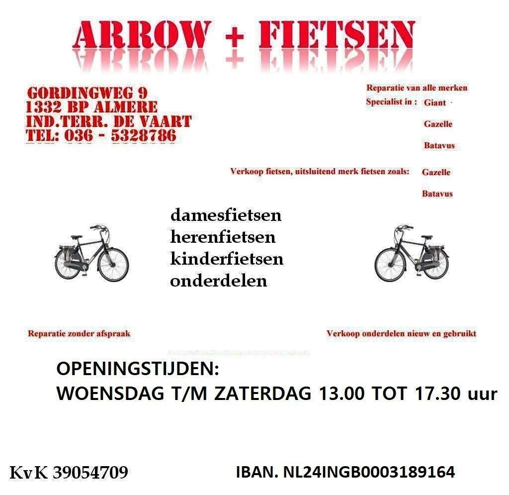 ARROW+, Fietsreparatie