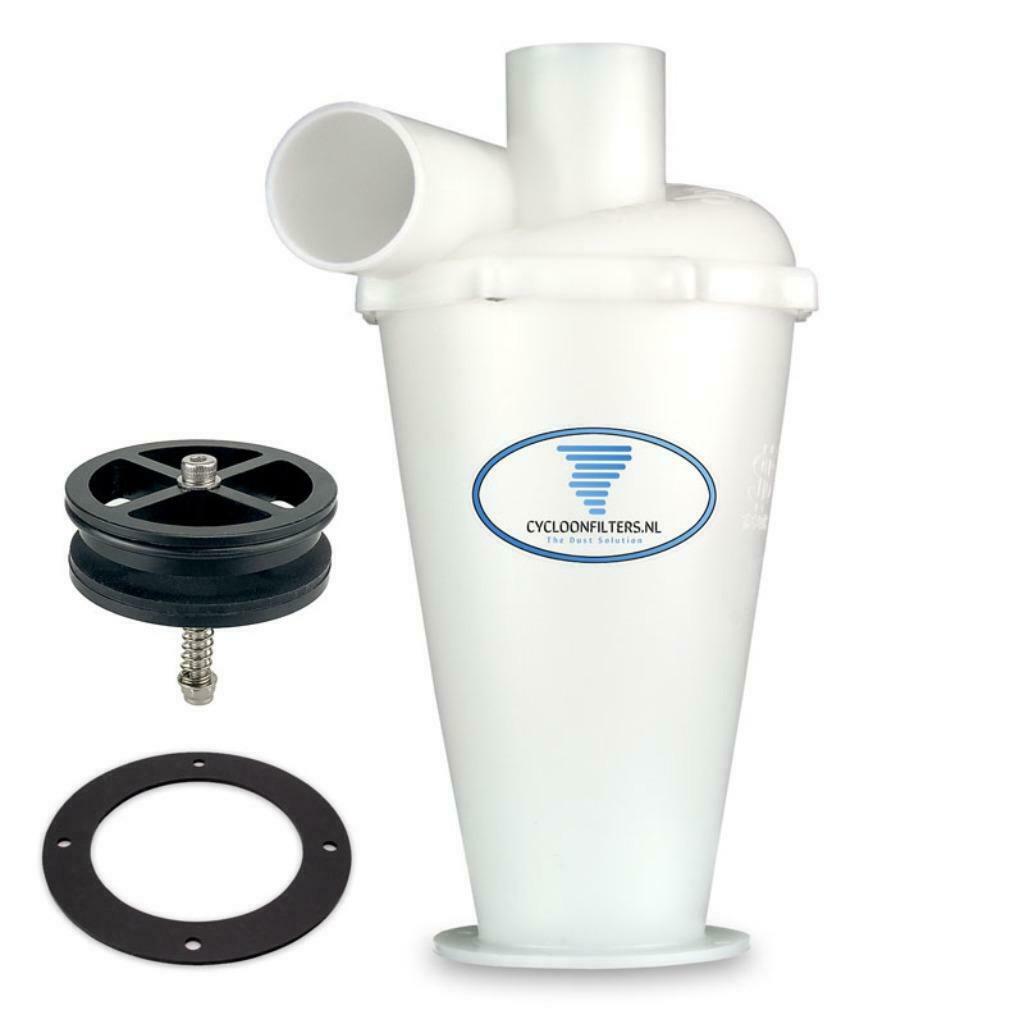 Cycloonfilter set met onderdrukventiel en afdichtring, Doe-het-zelf en Verbouw, Ventilatie en Afzuiging, Nieuw, Ophalen of Verzenden