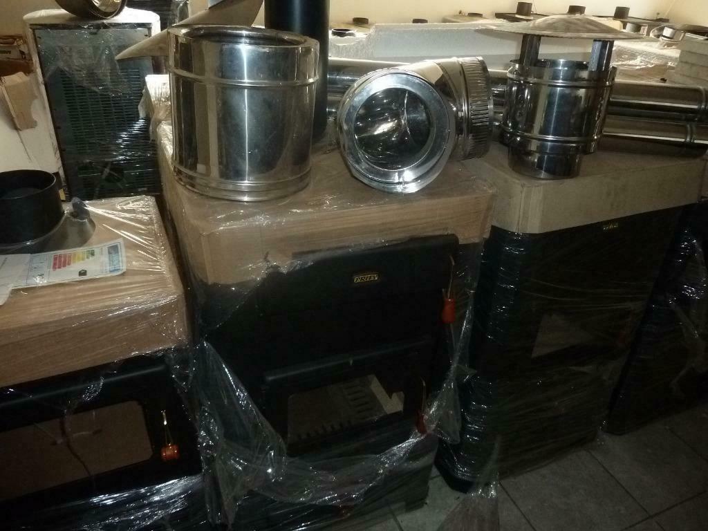 hout gestookte cv kachels houtkachels, Ophalen, Nieuw, Hout, Vrijstaand