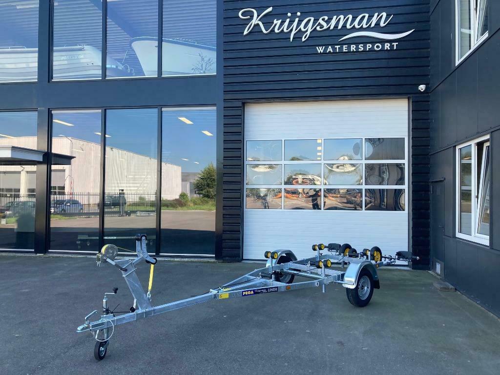 NIEUWE & gebruikte Pega trailers  | Krijgsman Watersport, Ophalen, Minder dan 1500 kg, Sloepentrailer, Nieuw