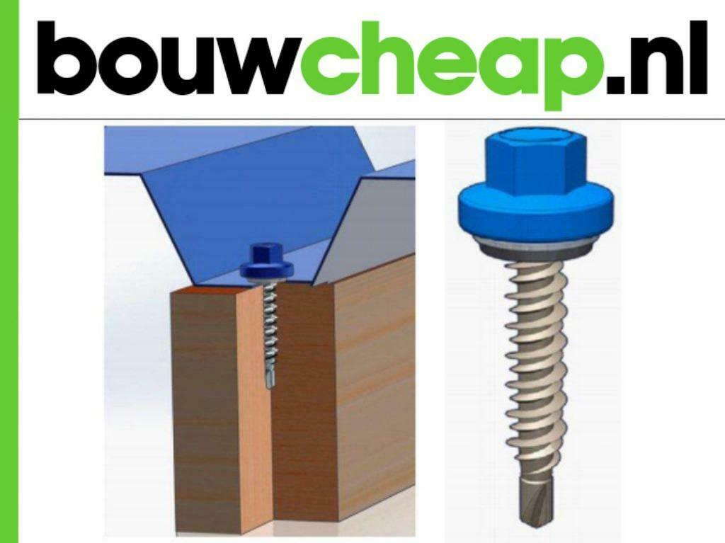 GEVELPLAATSCHROEVEN ZELFBOREND BOUWCHEAP, Ophalen of Verzenden, Nieuw, Minder dan 50 mm, Schroeven