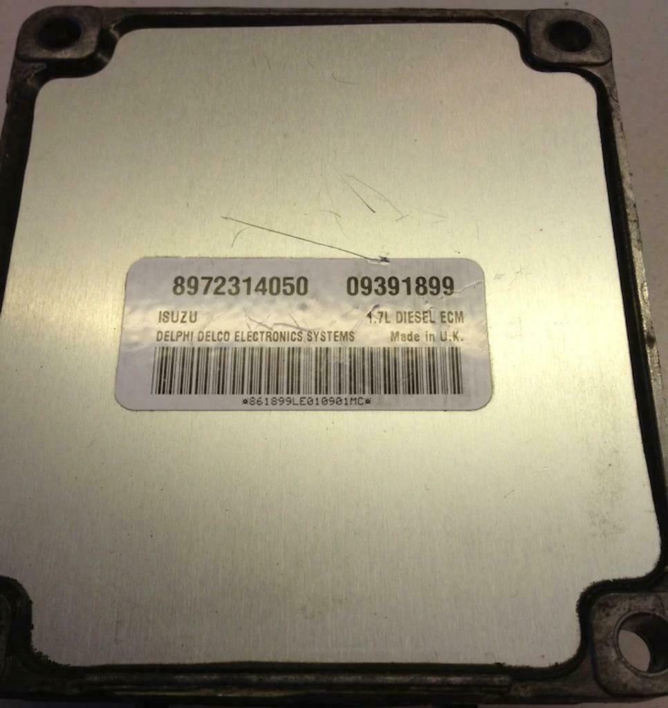 Opel 1.7 DTI ECU 09391899/ 12212819/ 12249827/ 21000087, Ophalen of Verzenden, Gebruikt, Opel
