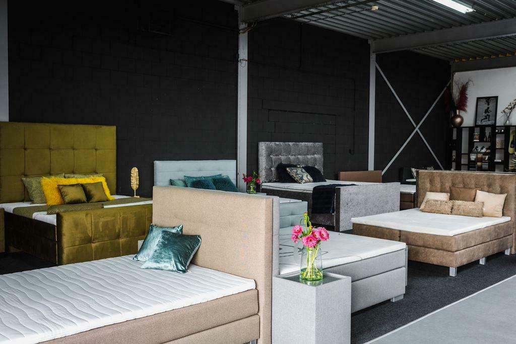 Boxspring |90x200| 120x200| 140x200 160 180 x 2, Huis en Inrichting, Crème, 90 cm, Ophalen of Verzenden, 200 cm