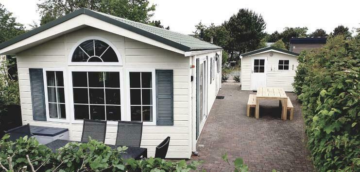 chalet vakantiepark de Krim Texel.